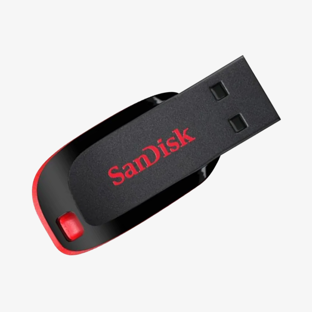 L'éclair d'USB d'entraînement de stylo de Sandisk conduit CZ50 Pendrive 32GB 64GB 128GB 16GB CLE 2.0 bâton principal de mémoire de disque instantané d'USB mini